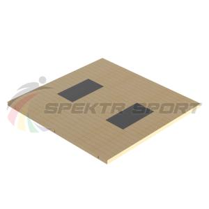 Купить Помост тяжелоатлетический 3х3х0,1м, рез. амортизаторы 1х0,5х0,04м в Электроугли 