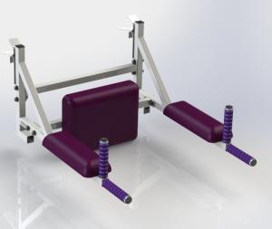 Купить Брусья-пресс и подставка под штангу Джет 4 цв. белый в Электроугли 