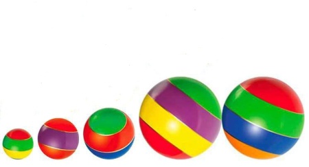 Купить Мячи резиновые (комплект из 5 мячей различного диаметра) в Электроугли 